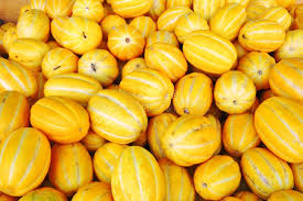 You bring it home, cut it open to find a pale white interior. Yellow Korean Melon Chinese Melon Bulk Chinese Market Photos Free Royalty Free Stock Photos From Dreamstime