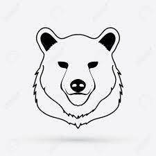 Outline Of A Bear Head