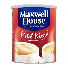 We did not find results for: Maxwell House Mild Blend Coffee 750g