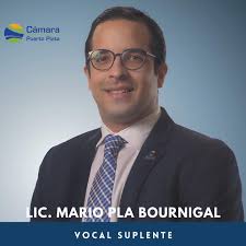 Nuestra Junta Directiva 2020-2022 El licenciado Mario Pla Bournigal,  abogado de profesión, forma parte de la nueva generación de jóvenes que  incursionan en la Cámara de Comercio y Producción de Puerto Plata.