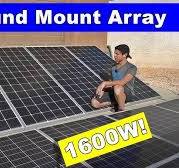$279 Ground Mount Solar Array - DIY Friendly!
