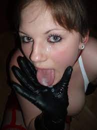 Porn gloves