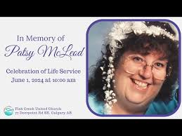 Celebration of Life Service for Patsy Melanie Sheppard McLeod