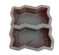Model 18085 Customization Available Hot Sale Zigzag Shape Plastic Paving  Brick Mold