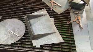 Baffle Plate And Water Tray Water Tray Offset Smoker Projects To Try