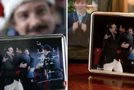 Nate's betrayal stings extra hard when re-watching the funeral episode. In  the finale, Nate thinks Ted forgot about him because he doesn't even have  Nate's picture