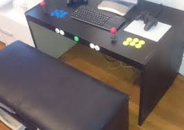 Borne D Arcade Avec Banc Lack Et Mosjo Arcade Banc Borne Arcade