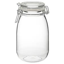 Korken Jar With Lid Clear Glass 1 9 Qt Our Best Price Ikea