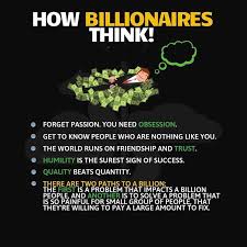 How Billionaire Think Follow Me On Instagram Tipsfreetips Official For A New Busine In 2020 Money Management Advice Business Ideas Entrepreneur Business Motivation