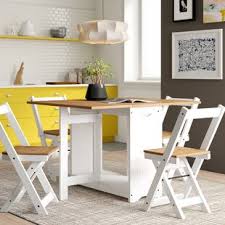 Get the whole dining package with our dining tables and dining chairs available in a variety of stylish suites. Hideaway Table And Chairs Wayfair Co Uk