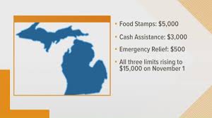 When being evaluated for food stamps or snap benefits, are the evaluators using the in addition, michigan appears to be starting a work requirement (probably 20 hours of minimum wage. Michigan Eases Ability To Qualify For Public Assistance Wzzm13 Com