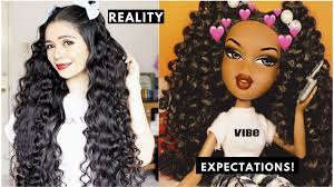 Bratz Doll Challenge Hairstyle Edition Big Hair No Heat Curls Expect Hair Care Shop Bratz Doll Big Hair