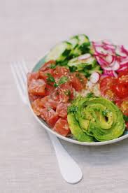 Pokebowl Au Saumon Fume Avocat Et Riz Complet Blog Pourdebon Recette Recettes De Cuisine Pokebowl Recette Recette Saumon Fume
