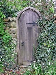 Redruth Cornwall April 2008 Secretgarden Secret Garden Door Garden Entrance Garden Doors