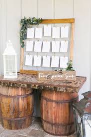 Rustic Wedding Seating Chart Display Ideas Emmalovesweddings