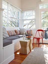 A garden window is the equivalent of getting a grand bay window but in a small, compact size. Small Space Solutions For Every Room Window Seat Design Small Sunroom Small Living Room Furniture