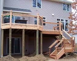 Multi Level Decks Design And Ideas Backyard Patio Designs Backyard Design Layout Building A Deck
