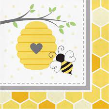 Bumblebee 48ct Baby Shower Napkins Target
