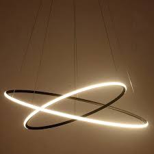 Royal pearl modern square led chandelier. Lamps Light Fixtures Royal Pearl Modern Square Led Chandelier Adjustable Hanging Light 2 Rings Contemporary Ceiling Pendant Lighting H47 X L24 X W24 Tools Home Improvement Geoterm Si