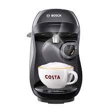 It dissolves limescale deposits, it makes sure your coffee machine runs efficiently and improves the flavour of your favourite drinks. Tassimo By Bosch Tas1002gb Happy Pod Coffee Machine Home George At Asda