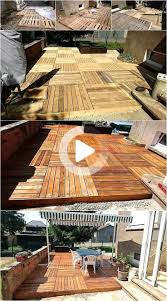 Palettes En Bois Bricolage Jardin Terrasse Diy Gartenterrasse Holzpaletten In 2020 Backyard Pallets Garden Pallet Outdoor