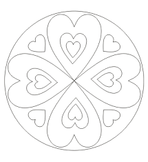 Bilder und grußkarten zum muttertag geben ein liebevolles geschenk mit herz ab. Mandalas Ausdrucken Herz Mandala