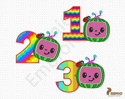 With a vibrant design and chunky . Cocomelon Embroidery Design Cocomelon Birthday Numbers Etsy In 2021 Applique Embroidery Designs Embroidery Designs Hand Embroidery Designs