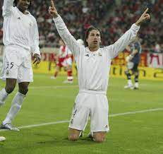 In the current club real madrid played 16 seasons, during this time he played 670 matches and scored 98 goals. 2005 Sergio Ramos
