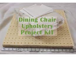 Offers a traditional touch for your dining room. Dining Chair Upholstery Project Kits Naturalupholstery Com