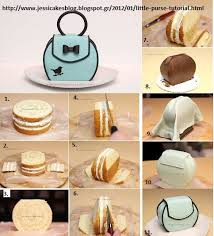 Omg Step By Step In Pictures For This Amazing Purse Cake Yes Please Handtaschen Kuchen Kuchen Und Torten Tortendeko