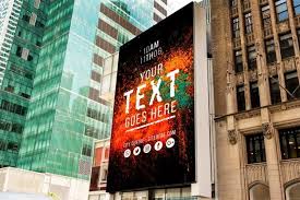 Free Creative Industrial Building Advertising Poster Mockup Psd Template In 2020 Poster Mockup Poster Mockup Psd Ads Creative