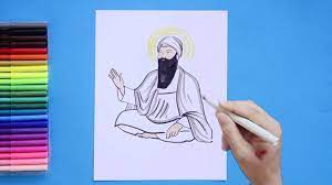 Guru arjan dev was the fifth of the ten sikh gurus. How To Draw Guru Arjan Dev Ji 5th Guru Of Sikhism Youtube