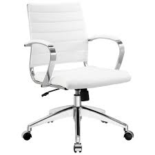 Modway Jive Mid Back Office Chair In White White Office Chair Modern Office Chair Best Office Chair