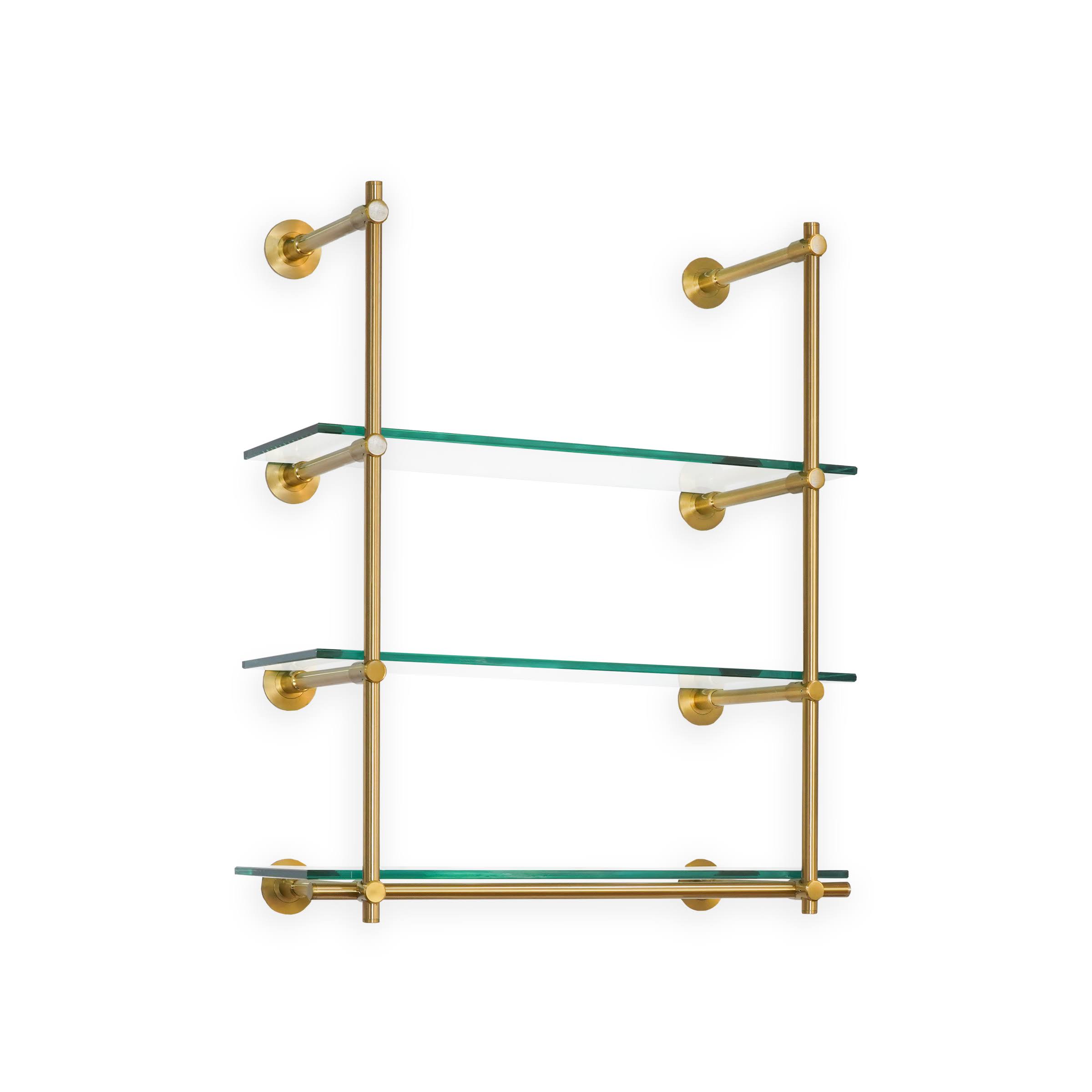Iron Abode Laurent Shelving Unit Custom Wall-Mounted Shelves