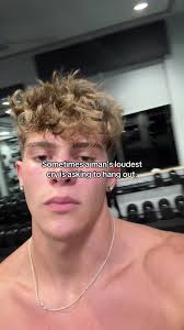 Guy Crying to Hang Out with Friend