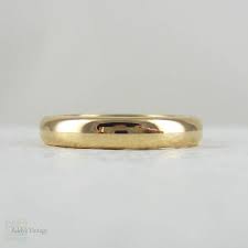 Antique 22 Carat Yellow Gold Wedding Ring Simple Bright Etsy Yellow Gold Wedding Ring Antique Wedding Bands Wedding Rings
