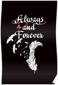Always and forever in arabic daeman wa abadan ready to print tattoo design. Always And Forever Poster By Ksuann Forever Tattoo Always And Forever Alone Girl Quotes