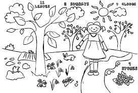 Spring is here and everyone is so happy to say goodbye to winter. Kids Drawing Of Springtime Coloring Page Download Print Online Coloring Pages For Free Color Nimbus