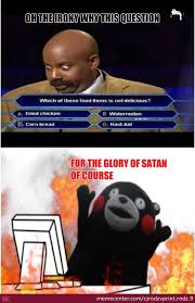 「for the glory of satan of course」の画像検索結果