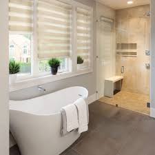 Before you modify your own bathroom, it is recommended for you to have a look at these ideas: Zebra Blinds Ideas Photos