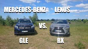 The 2017 gls 550 4matic® easily outmuscles the 2017 gx 460 on the performance front. Mercedes Benz Gle Vs Lexus Rx Eng Side By Side Comparison Youtube