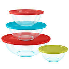 Pyrex Glass Mixing Bowl 8 Piece Set Walmart Com In 2020 Glass Mixing Bowls Mixing Bowls Set Pyrex Glass
