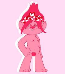 Rule 34 - 20th Century Fox Dreamworks Female Hair Naked Naked Female Pink  Eyes Pink Hair Pink Nose Pink Skin Princess Poppy Pubic Hair Trolls Trolls:  Trollstopia Trolls Band Together Trolls World