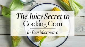 Also, a bag of frozen steam fresh corn is my favorite since it can be heated quickly in the microwave. 4 Steps To Microwave The Juiciest Corn On The Cob