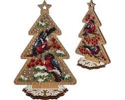 Diy Christmas Tree Toy Kit Xmas Tree Beading Embroidery Bead Etsy Christmas Tree Ornament Kits Diy Christmas Tree Ornaments Handmade Christmas Decorations