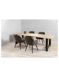 Check spelling or type a new query. Dining Table Metal Legs In Solid Oak Wood Thickness 4cm