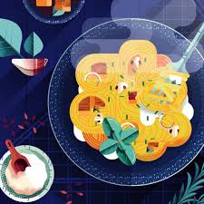Illustration By Maite Franchi My Favorite Food Delicious Vegetarian Marinated Tofu