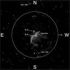 In Orion The Orion Nebula M42 And M43 Cambridge University