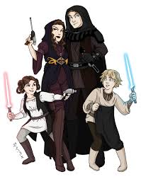Skywalker Family Redesign Star Wars Drawings Star Wars Fandom Star Wars