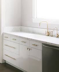 $25.40 ($2.54 per item) open box price: The Kitchen Sink The Dandy Liar Fashion Style Blog Modern Kitchen Kitchen Hardware Gold Kitchen